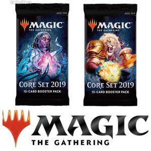 MTG Magic The Gathering Core Set 2019 2 Booster Packs